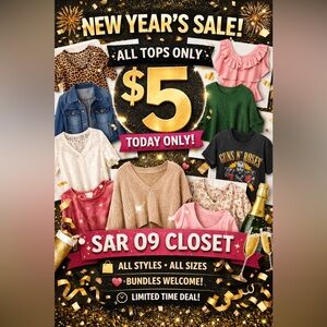 🔴🔴🔴 NEW YEARS SALE!